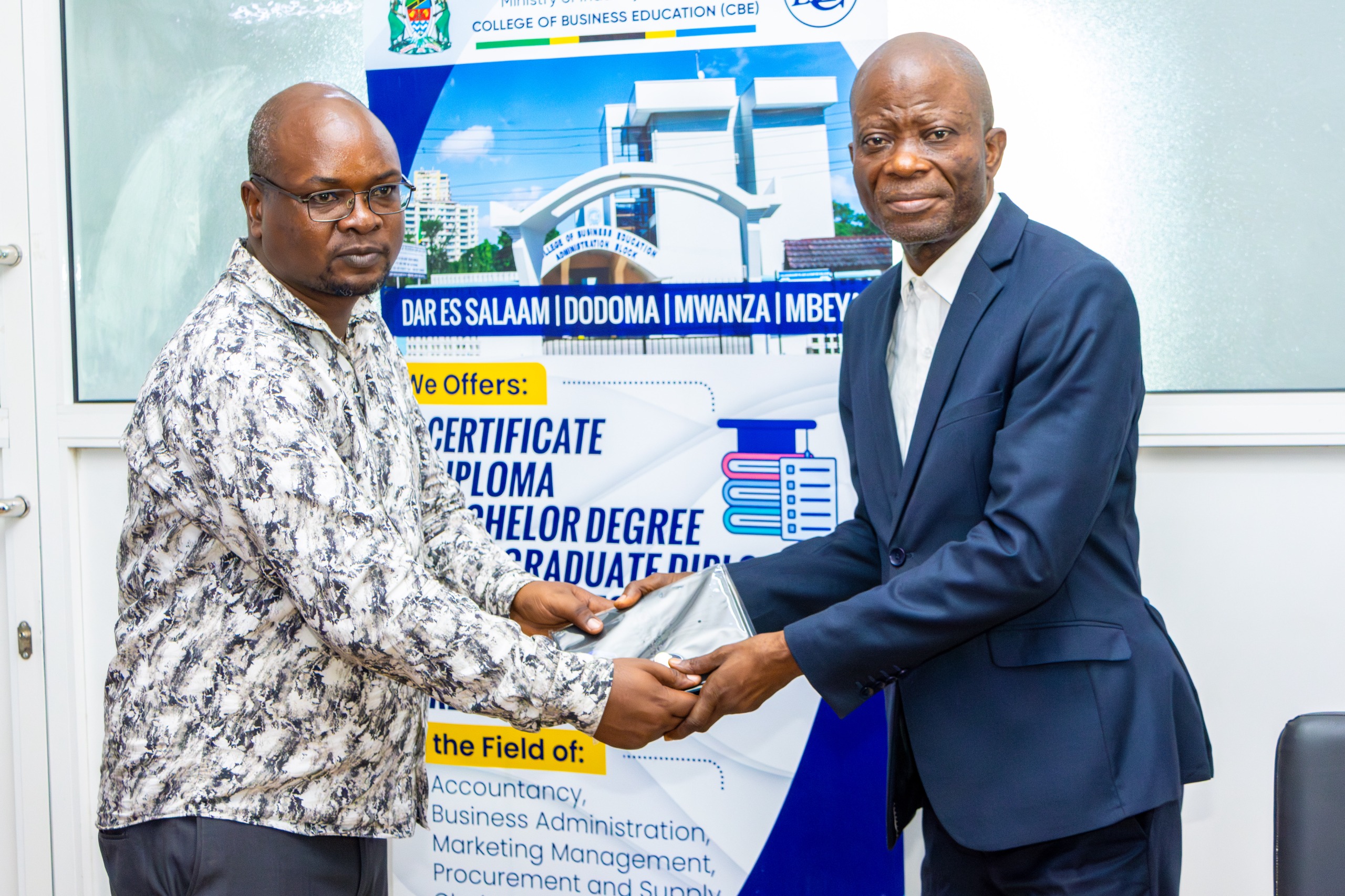 Gift presentation ceremony