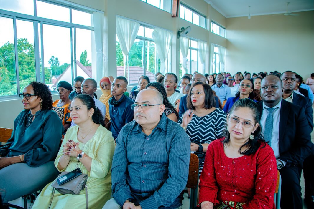 Guests and teachers at the 29th graduation